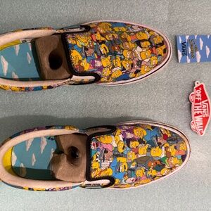 Limited Edition The Simpsons Vans  Slip On Shoe